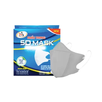 Khẩu Trang 5D Mask Nam Anh Xám